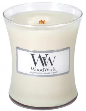 WoodWick Vanilla Bean geurkaars met houten lont voor vrouwen