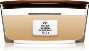 WoodWick Vanilla Bean geurkaars met houten lont 453,6 g