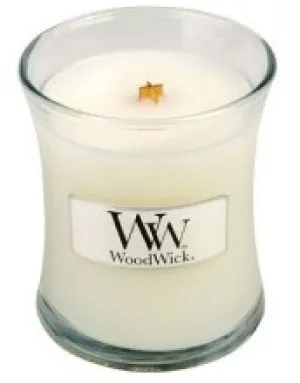 WoodWick White Tea & Jasmine geurkaars met houten lont voor vrouwen