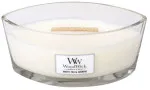 WoodWick White Tea & Jasmine geurkaars met houten lont 453,6 g
