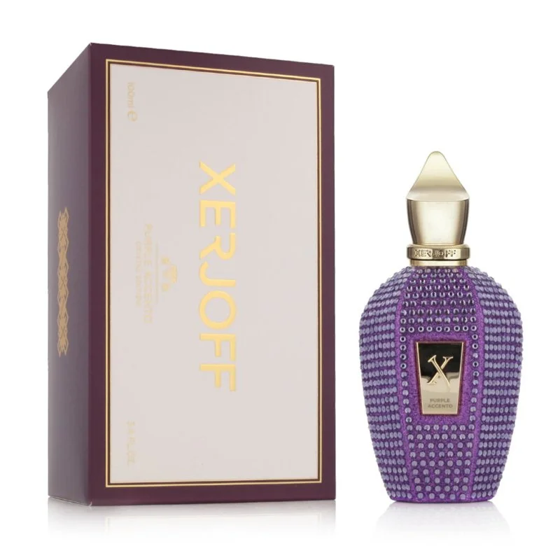 " V " Purple Accento Crystal Edition eau de parfum unisex 100 ml
