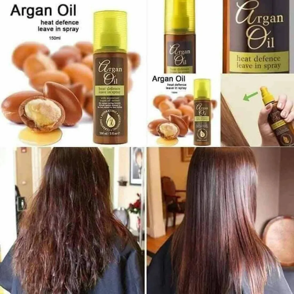 Argan Oil Hittebescherming Leave-in Spray 150 ml