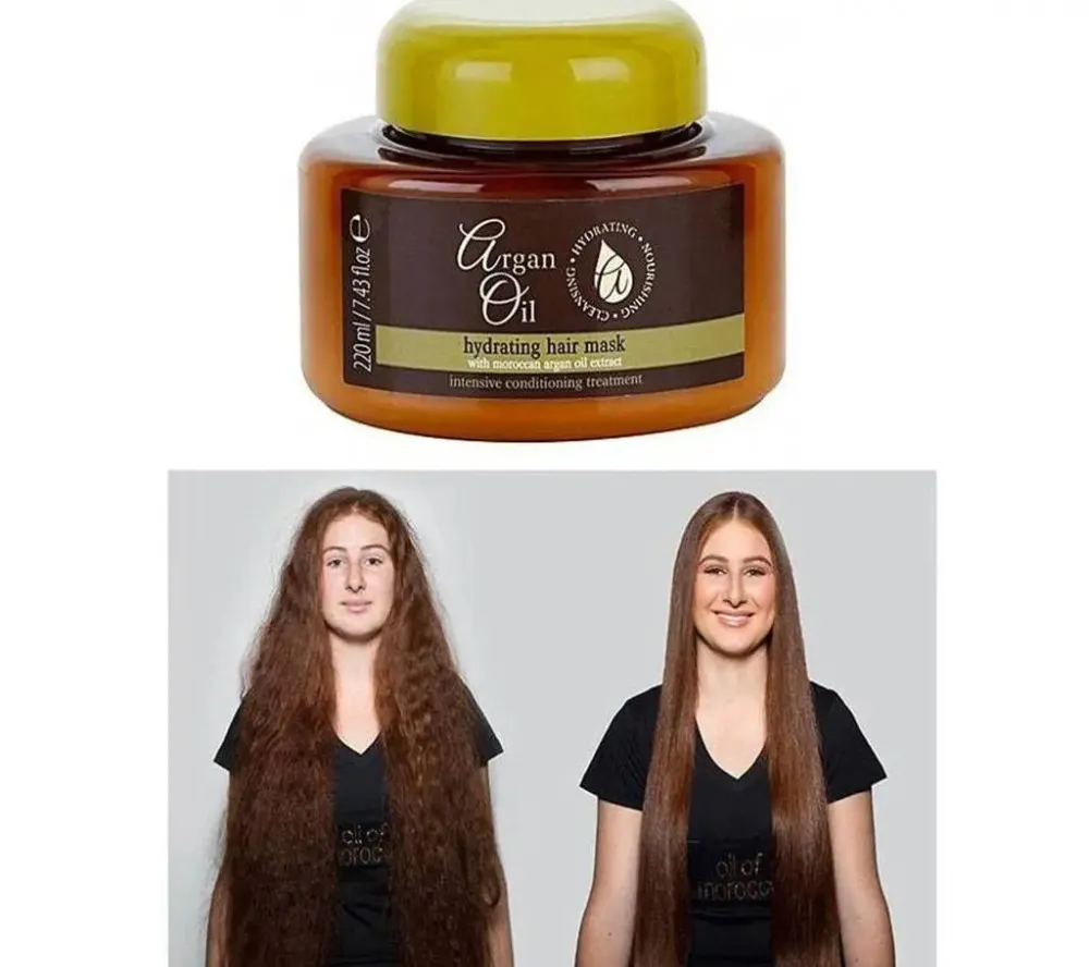 Argan Oil voedend haarmasker met arganolie 220 ml