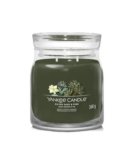 Silver Sage & Pine signature kaars medium 368 g