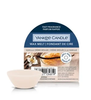 Yankee Candle Vanilla Creme Bruleé geurwax 22 g