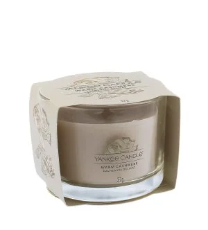 Yankee Candle Warm Cashmere votiefkaars in glas 37 g