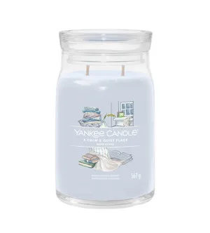 Yankee Candle A Calm & Quiet Place Signature kaars groot 567 g