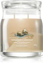 Amber & Sandalwood signature kaars groot 567 g