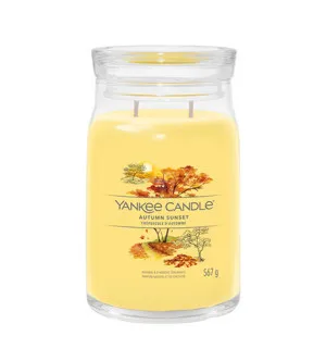 Yankee Candle Autumn Sunset signature kaars groot 567 g