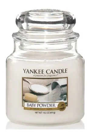 Yankee Candle Baby Powder geurkaars 411 g