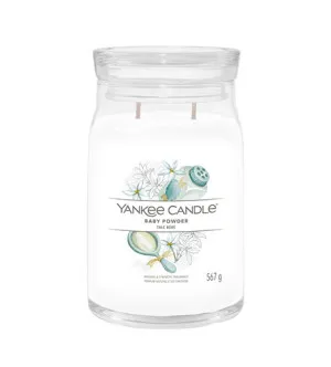 Yankee Candle Baby Powder signature kaars groot 567 g
