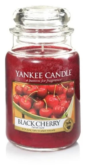 Yankee Candle Black Cherry geurkaars 623 g
