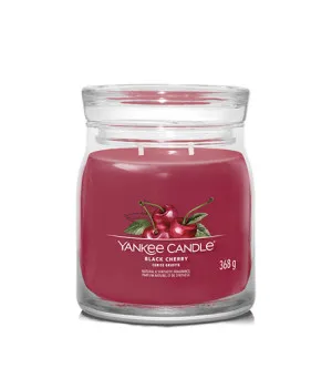 Yankee Candle Black Cherry signature kaars medium 368 g