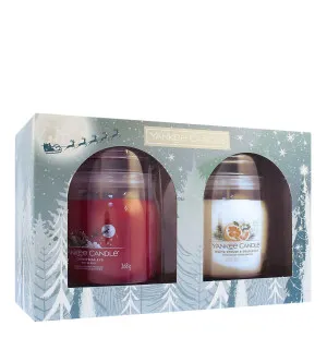 Yankee Candle Bright Lights cadeauset signature kaars medium 2 x 368 g
