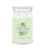 Yankee Candle Cucumber Mint Cooler signature kaars groot 567 g