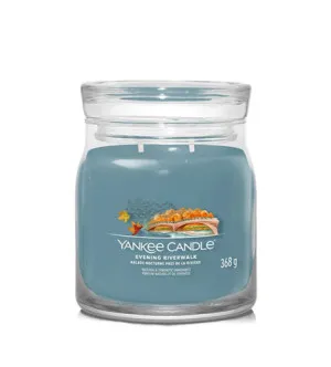 Yankee Candle Evening Riverwalk signature kaars middelgroot 368 g