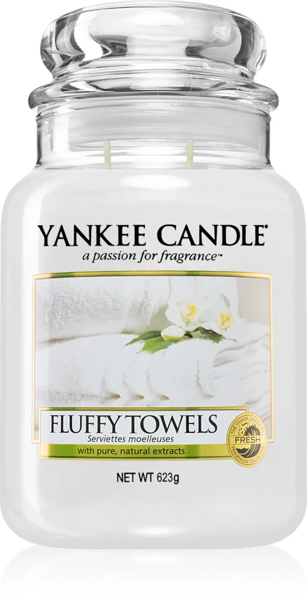Fluffy Towels geurkaars 411 g