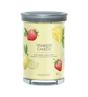 Yankee Candle Iced Berry Lemonade signature tumbler groot 567 g