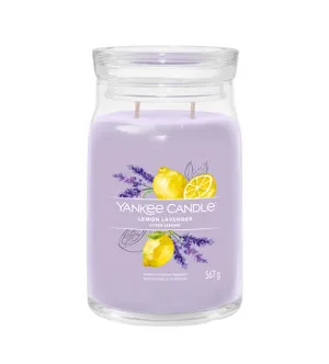 Yankee Candle Lemon Lavender signature kaars groot 567 g