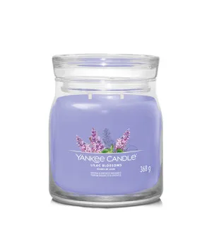 Yankee Candle Lilac Blossoms signature kaars medium 368 g