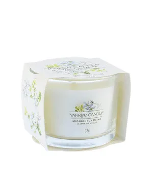 Yankee Candle Midnight Jasmine votiefkaars in glas 37 g