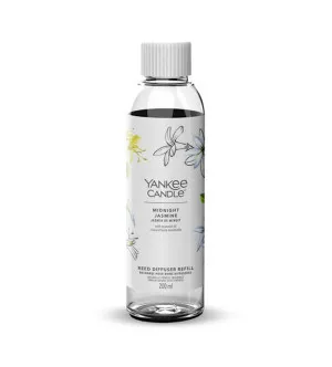 Yankee Candle Midnight Jasmine signature navulling voor geurdiffuser 200 ml