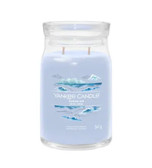 Yankee Candle Ocean Air signature kaars groot 567 g