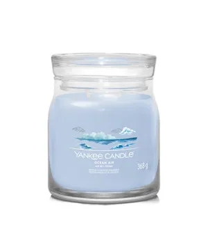Yankee Candle Ocean Air signature kaars middelgroot 368 g