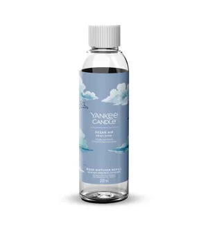 Yankee Candle Ocean Air signature navulling voor geurstokjes 200 ml