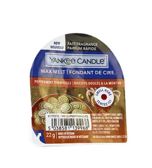 Yankee Candle Peppermint Pinwheels geurwax 22 g