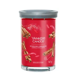 Yankee Candle Sparkling Cinnamon signature tumbler groot 567 g