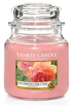 Yankee Candle Sun-Drenched Apricot Rose geurkaars 411 g