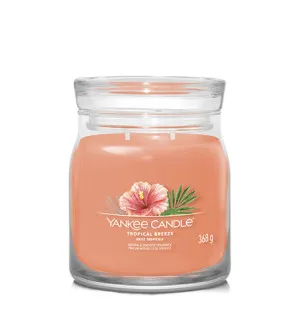 Yankee Candle Tropical Breeze signature kaars middelgroot 368 g