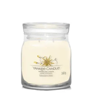 Yankee Candle Twinkling Lights signature kaars medium 368 g