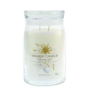 Yankee Candle Twinkling Lights signature kaars groot 567 g
