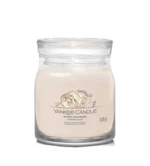 Yankee Candle Warm Cashmere signature kaars medium 368 g
