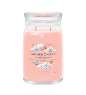 Yankee Candle Watercolour Skies signature kaars groot 567 g