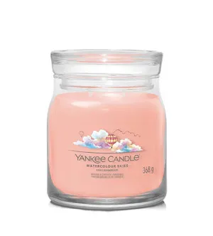 Yankee Candle Watercolour Skies Signature geurkaars 368 g