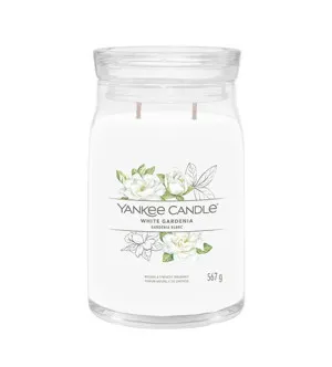 Yankee Candle White Gardenia signature kaars groot 567 g