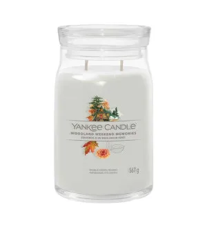 Yankee Candle Woodland Weekend Memories signature kaars groot 567 g