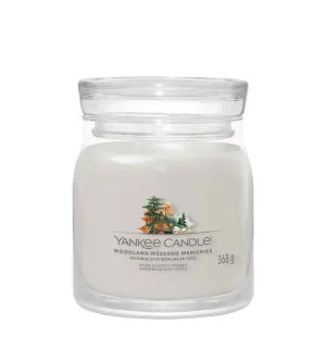 Yankee Candle Woodland Weekend Memories signature kaars middelgroot 368 g