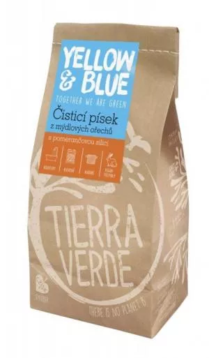 Tierra Verde Reinigingszand (zak 1 kg) - met sinaasappel