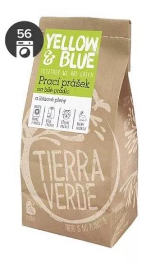 Tierra Verde Waspoeder voor wit linnen en stoffen luiers - INNOVATION (papieren zak 850 g)