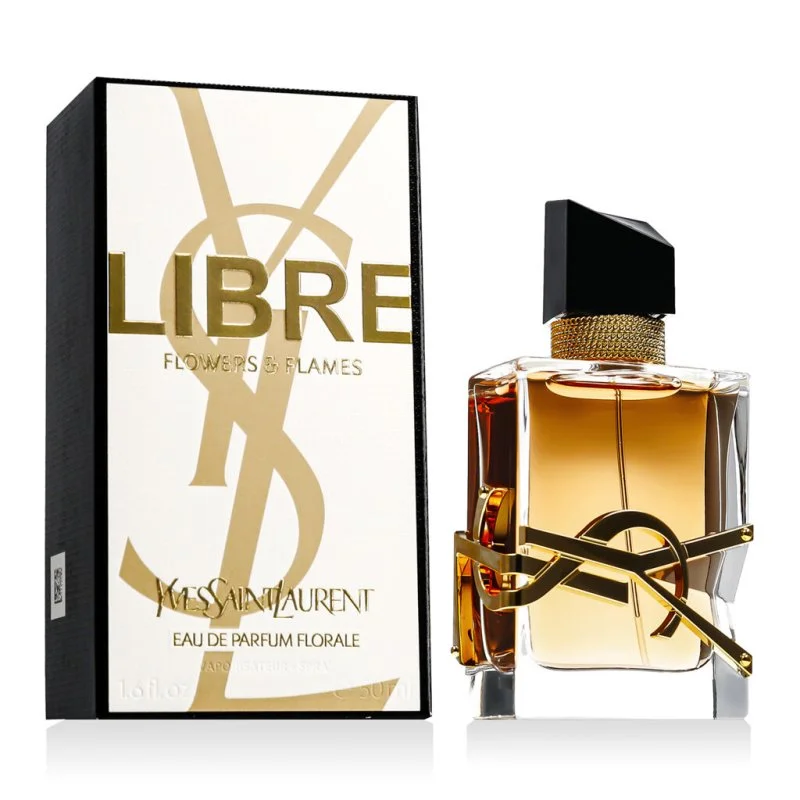 Libre Flowers & Flames Florale eau de parfum voor dames 50 ml