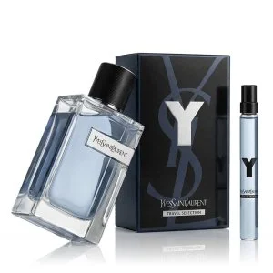 Yves Saint Laurent Y Pour Homme navulbaar 100 ml + EDP MINI eau de parfum voor heren