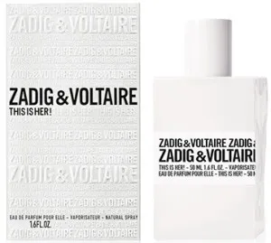 Zadig & Voltaire This is Her! eau de parfum voor vrouwen 50 ml