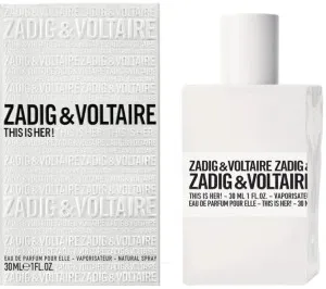 Zadig & Voltaire This is Her! eau de parfum voor vrouwen