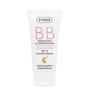 Ziaja BB Cream Normale, Droge & Gevoelige Huid BB-crème voor normale en droge huid SPF 15 Donker