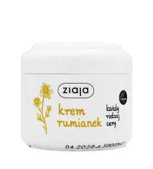 Ziaja Chamomile hydraterende gezichtscrème met kamillebloemextract