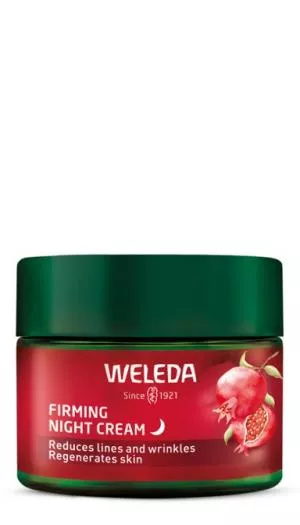 Weleda Verstevigende nachtcrème met granaatappel en maca peptiden 40 ml